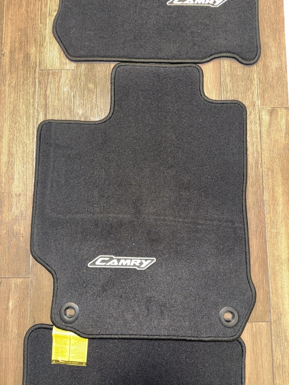 Toyota Camry Black Floor Mats (Set) NEW